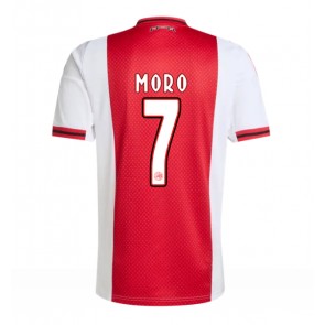 Ajax Raul Moro #7 Prima Maglia 2025-26 Manica Corta